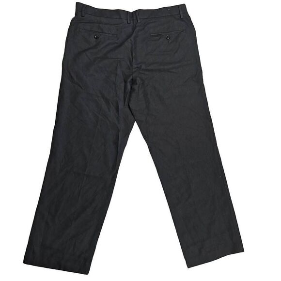 Dockers Straight Fit 36 x 30 Grey Dress Pant - Picture 2 of 7